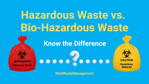Hazardous waste vs biohazardous waste know the difference medwaste management