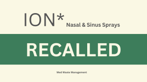 ION* Intelligence of Nature Sinus Spray and Support Recall